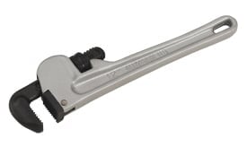 Pipe Wrench European Pattern 300mm Aluminium Alloy