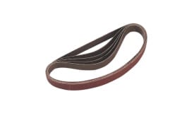 High-quality sandpaper belt suitable for various power tools, ideal for sanding and finishing surfaces.