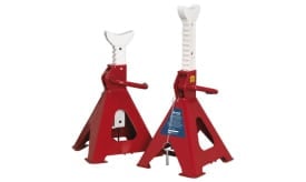 Axle Stands (Pair) 5t Capacity per Stand Auto Rise Ratchet
