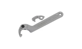 Adjustable C Spanner - Hook & Pin Wrench Set 3pc 19-51mm
