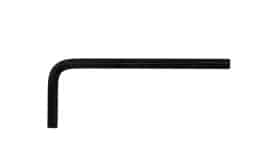Black hex key Allen wrench tool for assembling furniture and equipment, suitable for various DIY tasks and repairs.