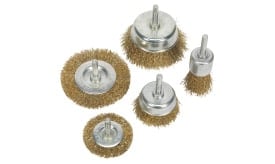Wire Brush Set 5pc Brassed