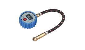 Tyre Pressure Gauge Digital with Leader Hose & Quick Release