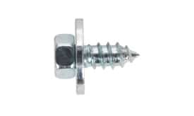 Acme Screw with Captive Washer #12 x 1/2" Zinc Pk of 50