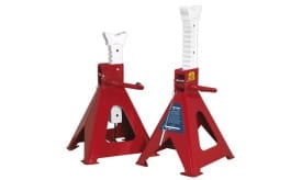 Axle Stands (Pair) 10t Capacity per Stand Auto Rise Ratchet