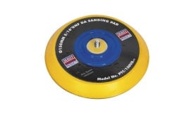 Sealey 150mm DA sanding pad with 5/16UNF fitting, designed for efficient sanding and polishing tasks, suitable for various power tools.