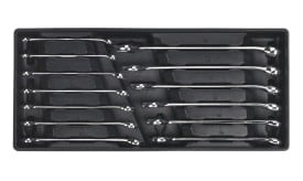 Tool Tray with Combination Spanner Set 13pc Metric