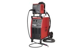 Professional MIG Welder 250Amp 415V with Binzel® Euro Torch & Portable Wire Drive