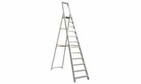 Aluminium Step Ladder 12-Tread Industrial BS 2037/1