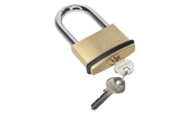 Brass Body Padlock Long Shackle 60mm