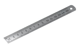 Steel Rule 150mm/6"