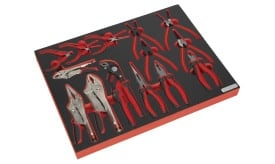 Tool Tray with Pliers Set 14pc