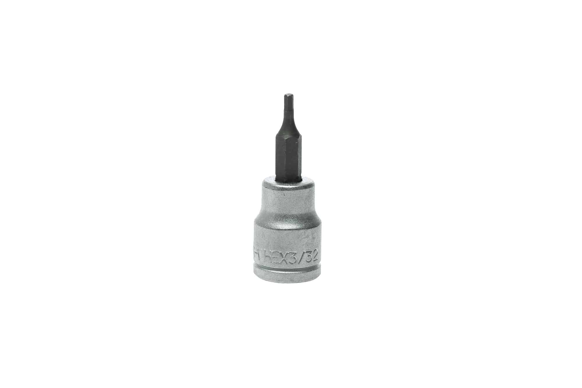 3/4 inch hex screwdriver bit with a black tip, designed for precision fastening and compatible with various power tools.