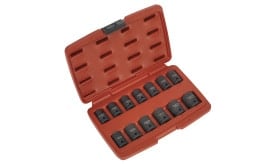 Impact Socket Set 13pc 1/2"Sq Drive Total Drive®