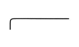 5mm hex key allen wrench in black, essential tool for assembling furniture and machinery, made of durable metal for longevity.