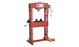 Air/Hydraulic Press 50tonne Floor Type with Foot Pedal