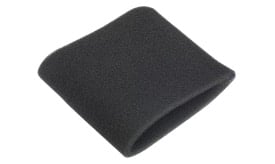 Black foam sleeve designed for protecting equipment, made from durable foam material, ideal for cushioning and support.