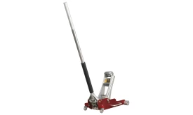 Premier Low Profile Aluminium Trolley Jack with Rocket Lift 1.8 Tonne