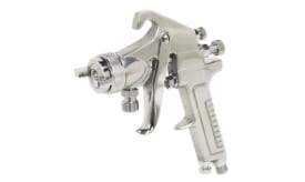 High-quality professional spray gun designed for precise painting and finishing tasks, featuring adjustable settings for optimal control.