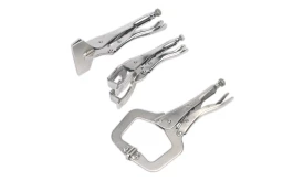 'C' Clamp & Welding Clamp Set 3pc