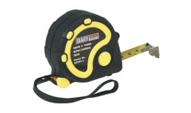 Rubber Measuring Tape 5mtr(16ft) x 19mm Metric/Imperial