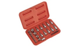 TRX-Star Socket & Security Bit Set 29pc 1/4"Sq & 3/8"Sq Drive