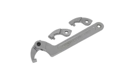 Adjustable Hook & Pin Wrench Set 4pc 32-76mm