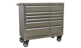 Rollcab 11 Drawer 1055mm Stainless Steel Heavy-Duty