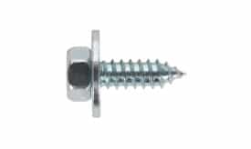 Acme Screw with Captive Washer #14 x 3/4" Zinc Pack of 100
