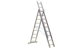 Aluminium Extension Combination Ladder 3x9 EN 131