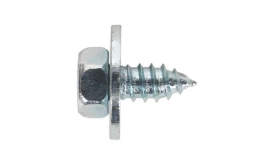 Acme Screw with Captive Washer #14 x 1/2" Zinc Pack of 100