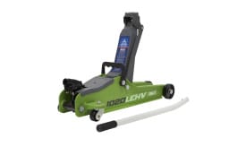 Trolley Jack 2tonne Low Entry Short Chassis - Hi-Vis Green