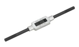 M3-M12 metric tap wrench tool with adjustable grip for various sizes, ideal for threading and metalworking tasks.