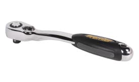 Ratchet Wrench 1/4"Sq Drive Offset Pear-Head Flip Reverse