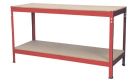 Workbench 1.53mtr Steel Wooden Top