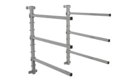 Wall Mounting Folding Bumper Rack