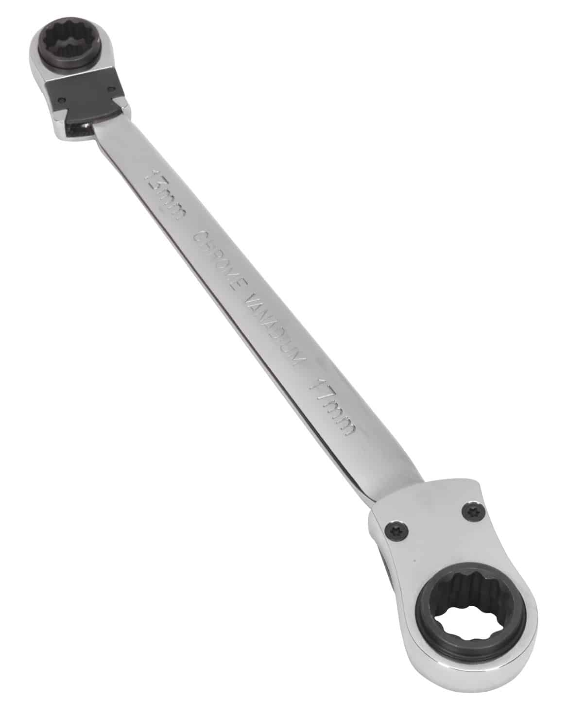 Ratchet Ring Spanner 4in1 Reversible Metric Triace