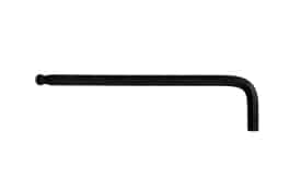 5mm black hex key tool for various fastening applications, made from durable material for long-lasting use.
