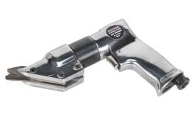 High-quality air shear tool designed for cutting metal sheets, featuring a durable metal body and ergonomic handle.