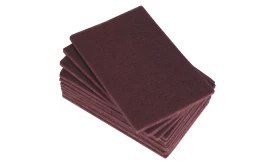 Abrasive Hand Pads 150 x 230mm Medium Pack of 10