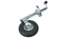 Jockey Wheel & Clamp Ø48mm - 260mm Pneumatic Wheel