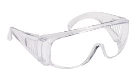 Safety Spectacles BS EN 166/F Clear Frame