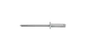 Steel Rivets Standard Flange 4.8 x 16.5mm Pack of 200