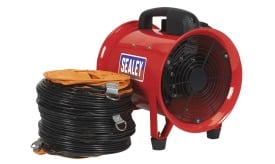 Portable Ventilator Ø200mm with 5mtr Ducting