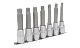 Ribe Socket Bit Set 7pc 1/2"Sq Drive 100mm