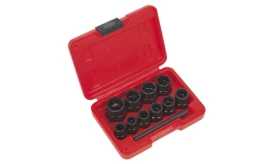 Bolt Extractor Set 11pc 3/8"Sq Drive or Spanner