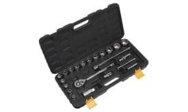 Socket Set 22pc 1/2"Sq Drive 6pt WallDrive® Metric