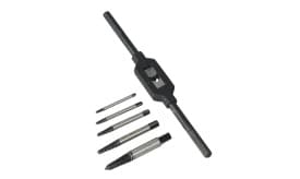 Screw Extractor Set with Wrench 6pc Helix Type