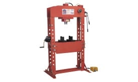 Air/Hydraulic Press 75tonne Floor Type with Foot Pedal