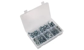 Acme Screw with Captive Washer Assortment 300pc Zinc